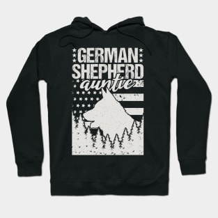 German Shepherd Auntie Birthday Gift Hoodie